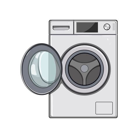 washing machine cartoon image|animated image of a washer.